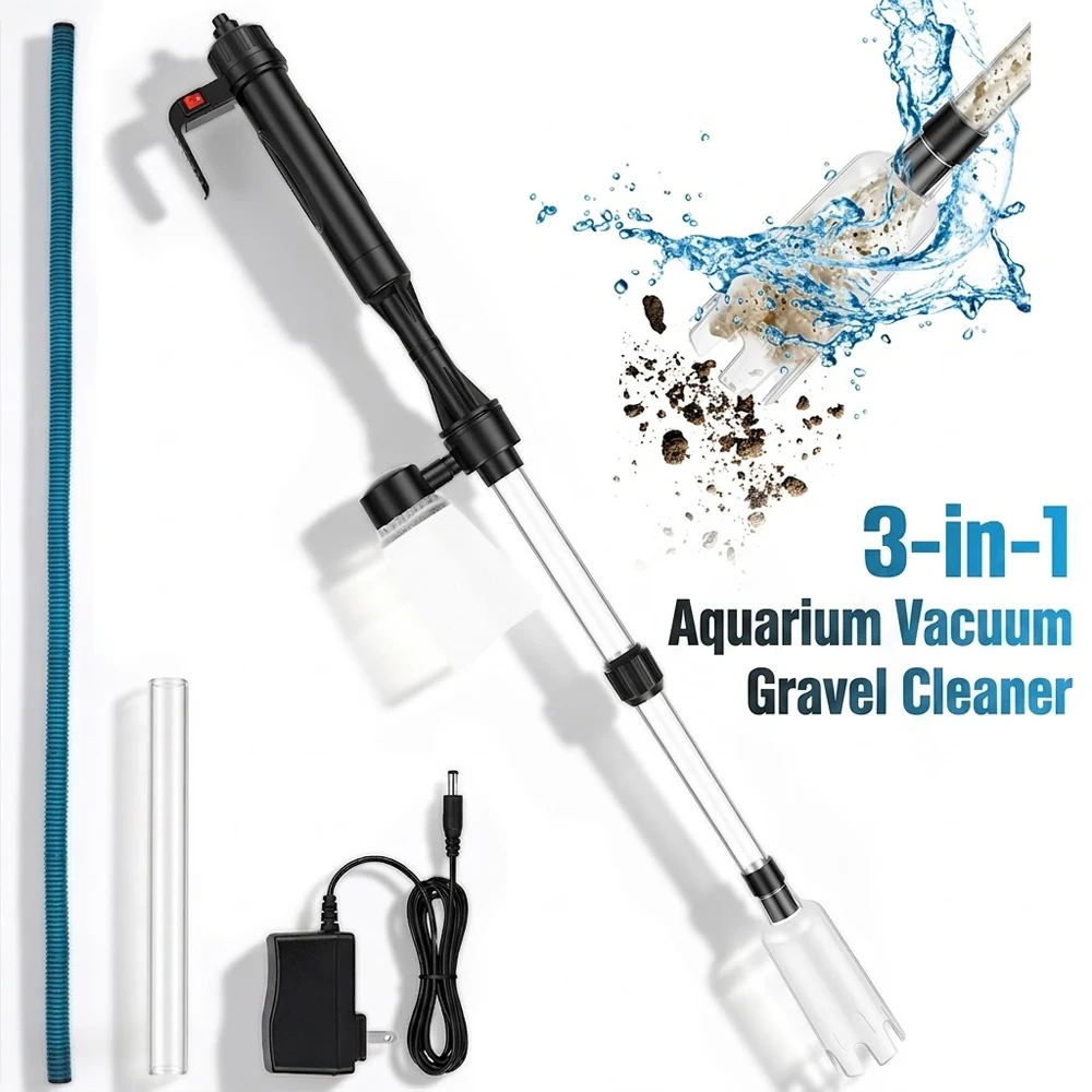 Marine Aquarium Vacuum - منظف حوض السمك بالشفط 3 في