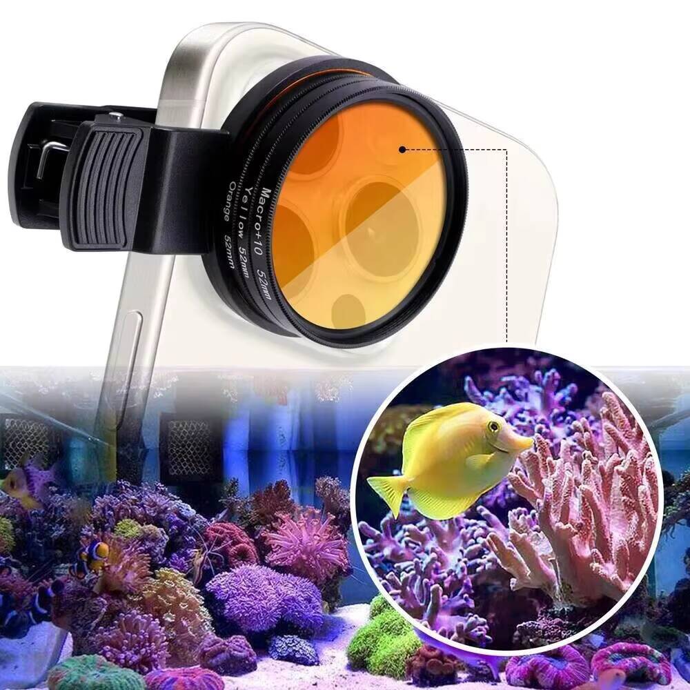عدسات حوض السمك 37 مللي متر/52 - مراجعة Marine Aquarium Aquascape وسعره