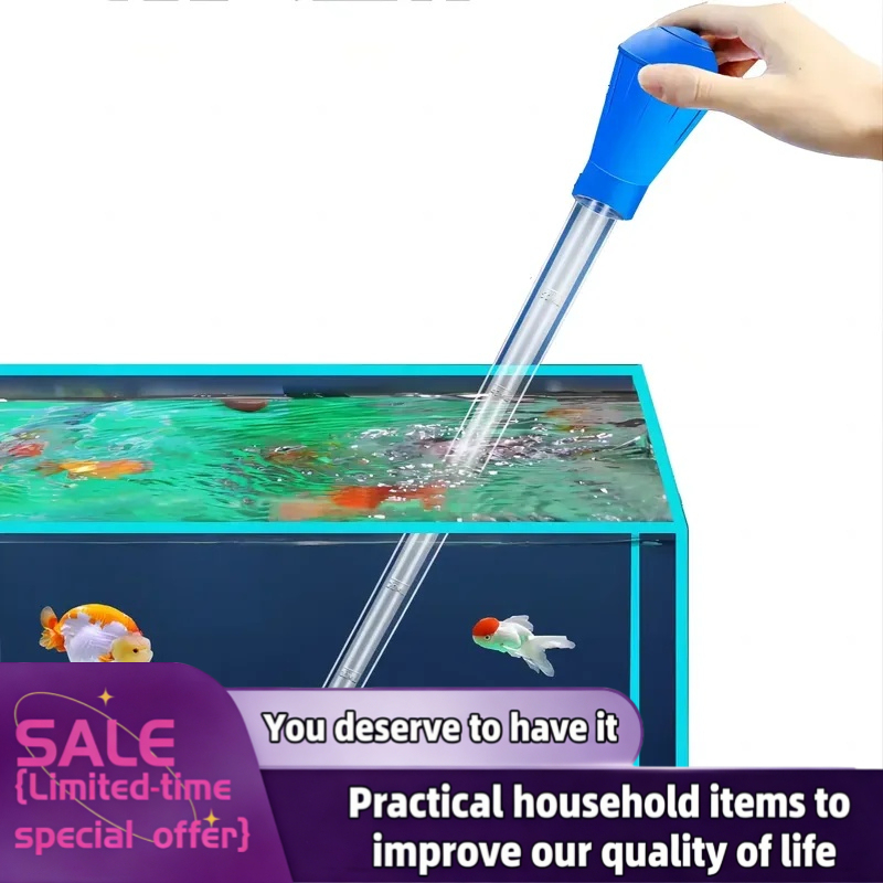أداة تنظيف بسيطة لحوض السمك: م - مراجعة Marine Aquarium Vacuum وسعره
