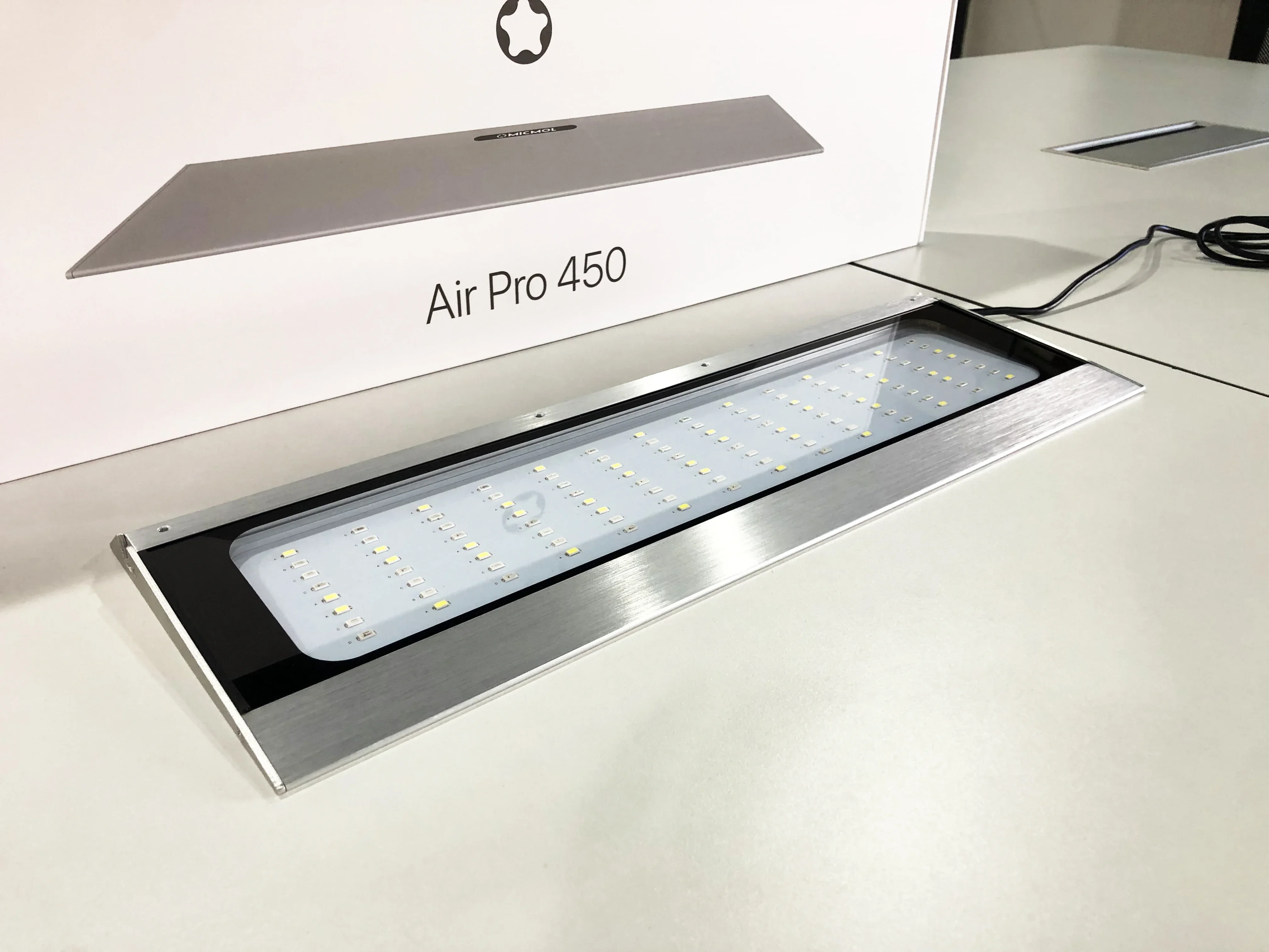 MICMOL جديد أكوا الهواء برو أر - مراجعة Marine Aquarium Led Lights وسعره
