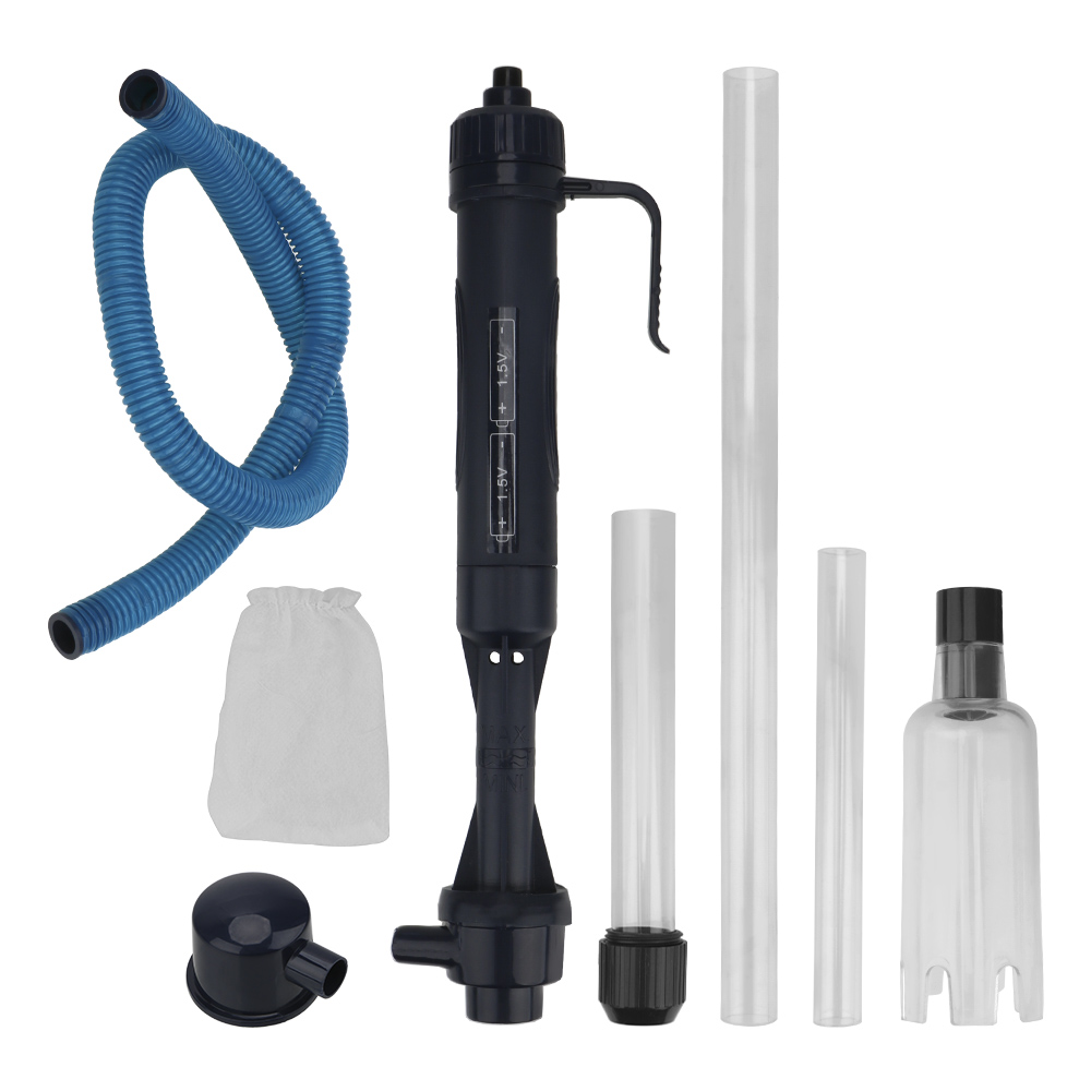 مضخة تغيير المياه الكهربائية أ - مراجعة Marine Aquarium Vacuum وسعره