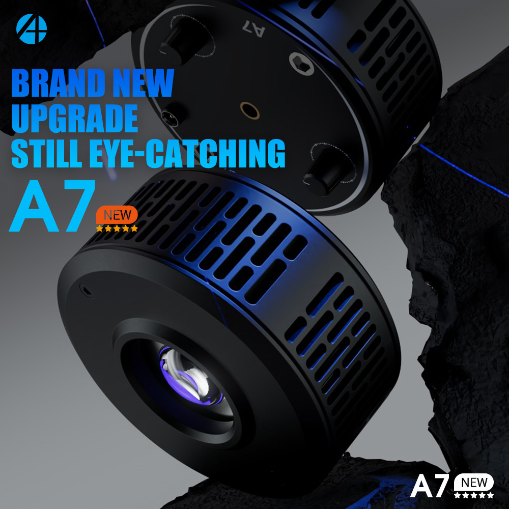 A7 III WiFi App التحكم الطيف ا - مراجعة Marine Aquarium Led Lights وسعره