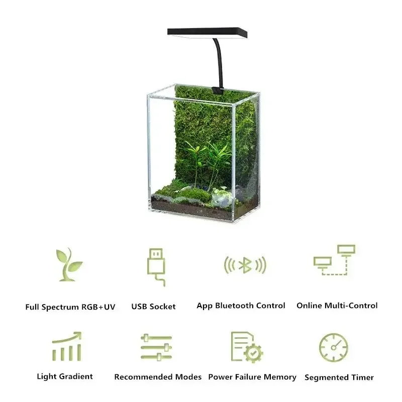 مصباح حوض السمك WEEK AQUA Mag  - مراجعة Marine Aquarium Led Lights وسعره