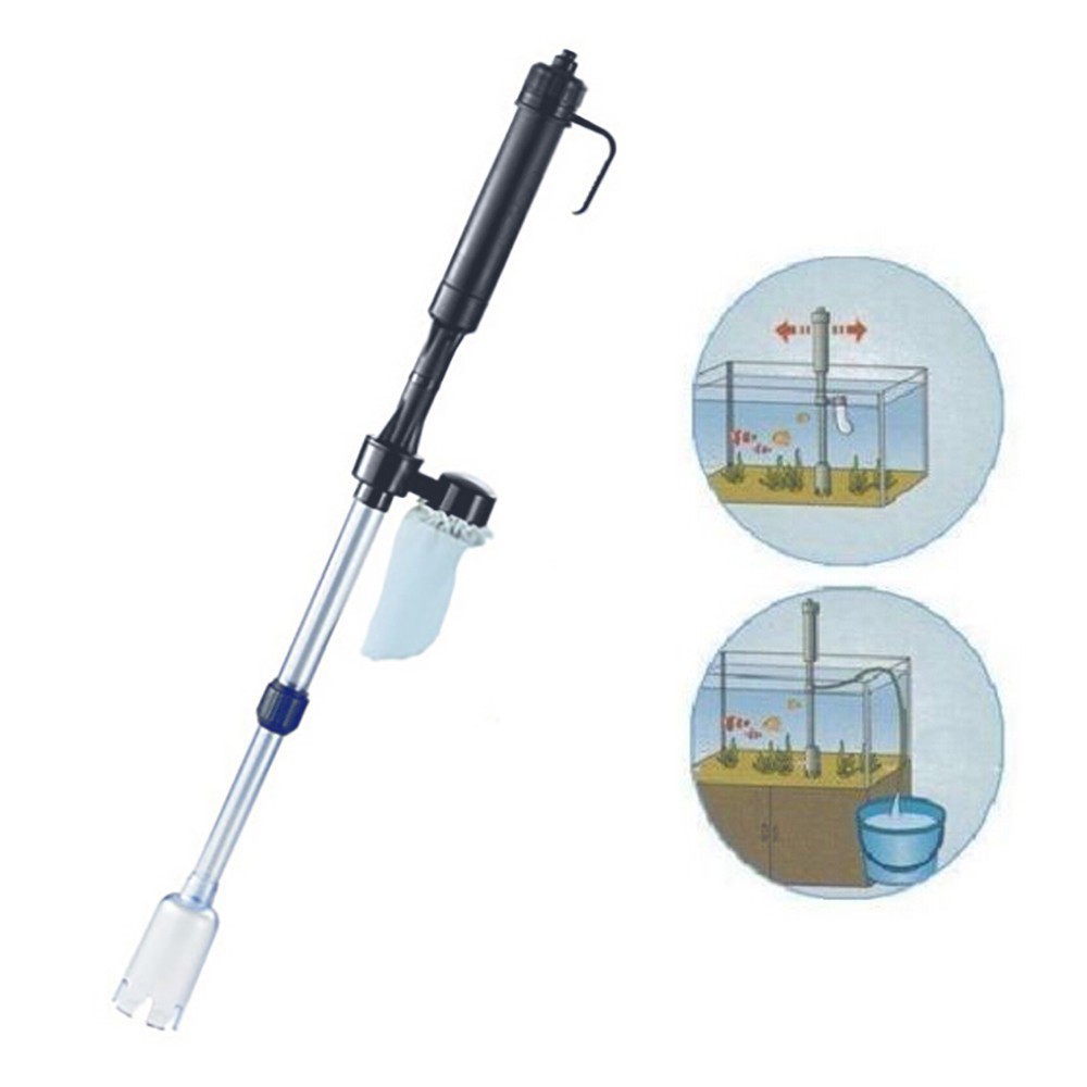 حوض السمك بطارية سيفون تعمل خز - مراجعة Marine Aquarium Vacuum وسعره